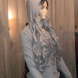 Hooded Harley Davidson long sleeve